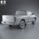 Dodge Ram 1500 Regular Cab Laramie 120-inch Box 2008 3d model