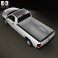 Dodge Ram 1500 Regular Cab ST 8-foot Box 2012 3d model