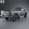 Dodge Ram 2500 Regular Cab ST 6-foot 4-inch Box 2012 3d model