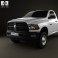 Dodge Ram 2500 Regular Cab ST 6-foot 4-inch Box 2012 3d model