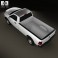 Dodge Ram 2500 Regular Cab ST 6-foot 4-inch Box 2012 3d model