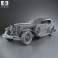 Duesenberg SJ Phaeton LWB LaGrande 1935 3d model
