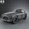 Ferrari 166 Inter Berlinetta 1950 3d model