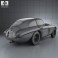 Ferrari 166 Inter Berlinetta 1950 3d model