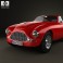 Ferrari 166 Inter Berlinetta 1950 3d model