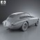 Ferrari 166 Inter Berlinetta 1950 3d model