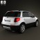 Fiat Sedici 2010 3d model