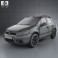 Fiat Sedici 2010 3d model