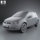 Fiat Sedici 2010 3d model