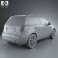Fiat Sedici 2010 3d model