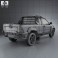 Fiat Strada Crew Cab Adventure 2012 3d model