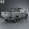 Fiat Strada Crew Cab Sporting 2012 3d model
