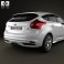 Ford Focus ST 2012 3d model