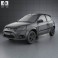 Ford Ka (Brazil) 2012 3d model