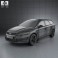 Ford Mondeo wagon 2011 3d model