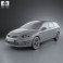Ford Mondeo wagon 2011 3d model