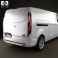 Ford Transit Custom LWB 2012 3d model