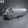 Thomas Saf-T-Liner C2 School Bus 2012 3d model