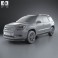 GMC Acadia 2013 3d model