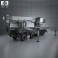 Iveco Trakker Crane Truck 2012 3d model