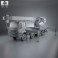 Iveco Trakker Crane Truck 2012 3d model