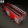 Iveco Trakker Fire Truck 2012 3d model