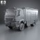 Iveco Trakker Fire Truck 2012 3d model