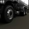 Iveco Trakker Fuel Tank Truck 2012 3d model