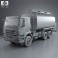 Iveco Trakker Fuel Tank Truck 2012 3d model