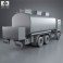 Iveco Trakker Fuel Tank Truck 2012 3d model
