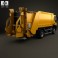 Iveco Trakker Garbage Truck 2012 3d model