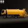 Iveco Trakker Garbage Truck 2012 3d model
