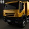 Iveco Trakker Garbage Truck 2012 3d model