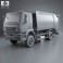 Iveco Trakker Garbage Truck 2012 3d model