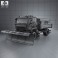 Iveco Trakker Snow Plow Truck 2012 3d model