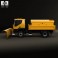 Iveco Trakker Snow Plow Truck 2012 3d model