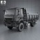 Iveco Trakker Dump Truck 2012 3d model