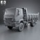 Iveco Trakker Dump Truck 2012 3d model