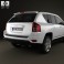 Jeep Compass 2012 3d model