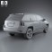 Jeep Compass 2012 3d model
