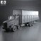 Kenworth T800 Cotton Truck 2011 3d model