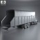 Kenworth T800 Cotton Truck 2011 3d model