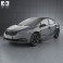 Kia Forte (Cerato / Naza / K3) 2014 3d model