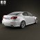 Lexus IS F (XE20) 2012 3d model