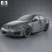 Lexus IS F (XE20) 2012 3d model