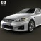Lexus IS F (XE20) 2012 3d model