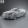 Lexus LS F sport (XF40) 2012 3d model