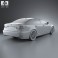 Lexus LS F sport (XF40) 2012 3d model