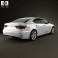 Lexus LS (XF40) 2012 3d model