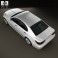 Lexus LS (XF40) 2012 3d model